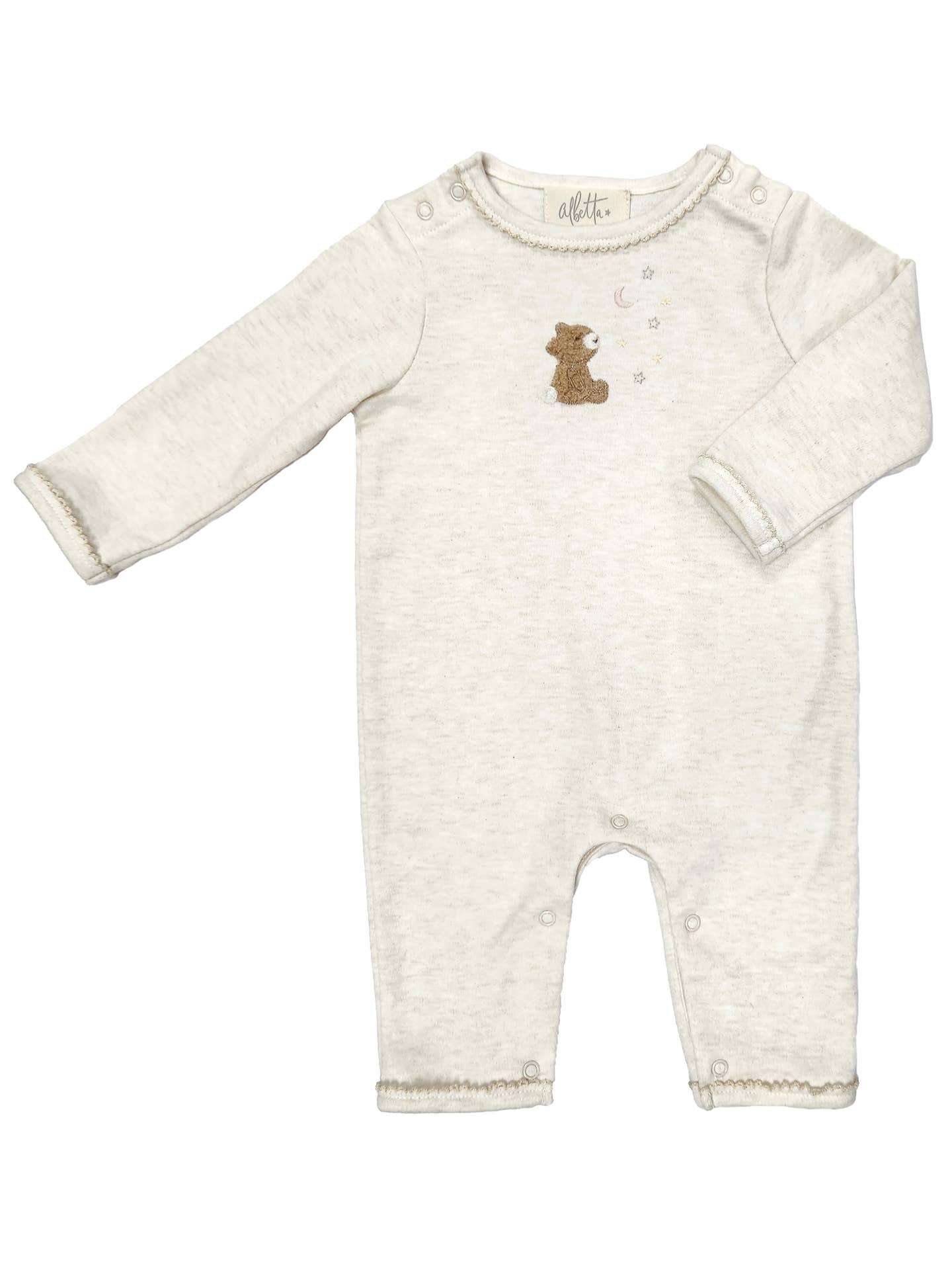 Albetta Unisex Dreaming Teddy Romper