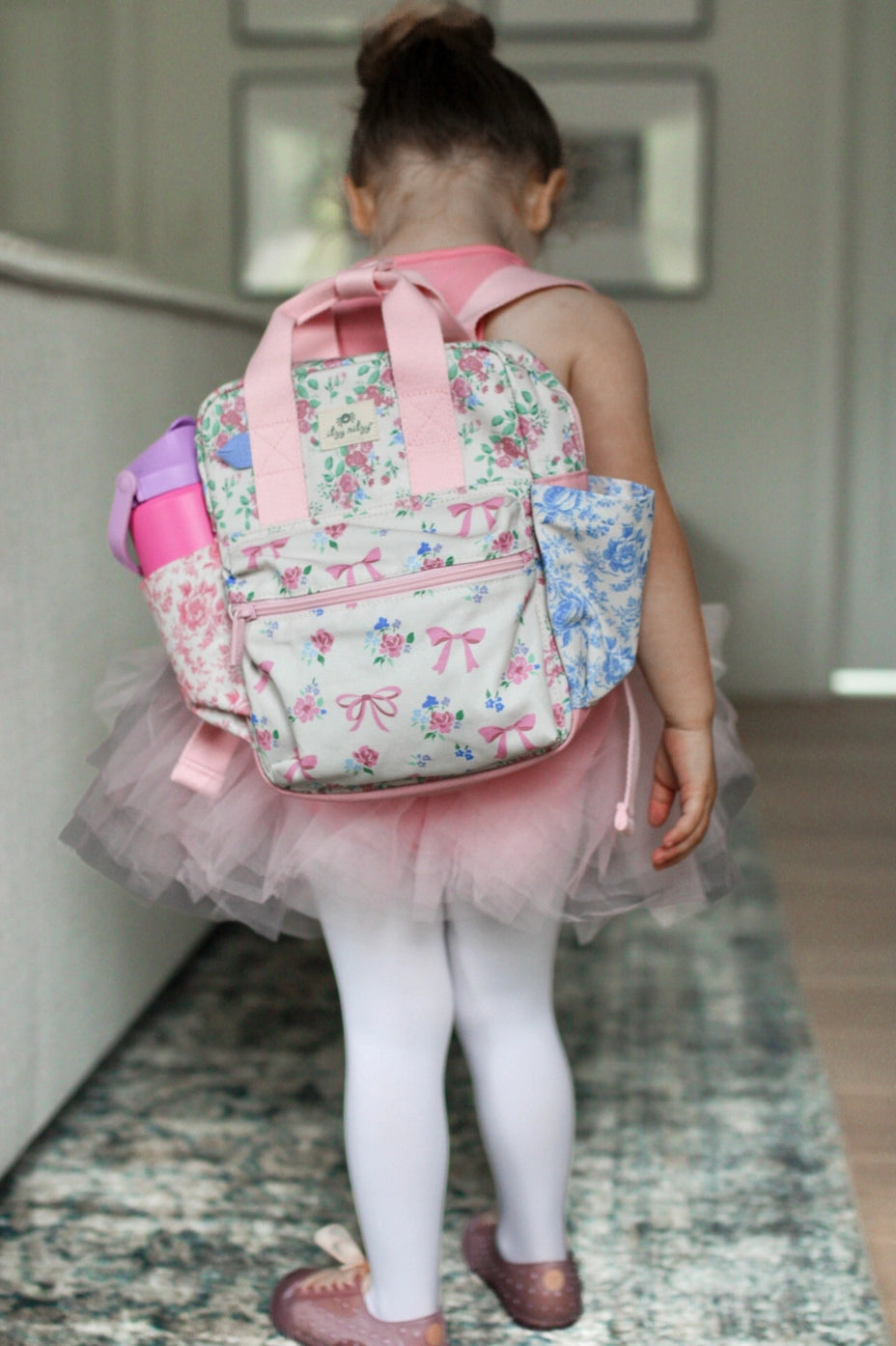 Itzy Ritzy Ribbons and Roses Backpack
