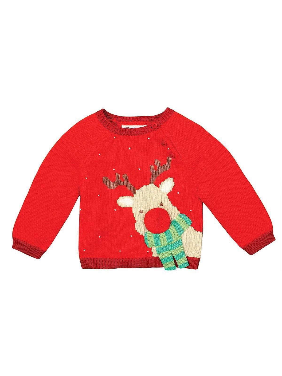 PA Rooney the Reindeer Knit Sweater