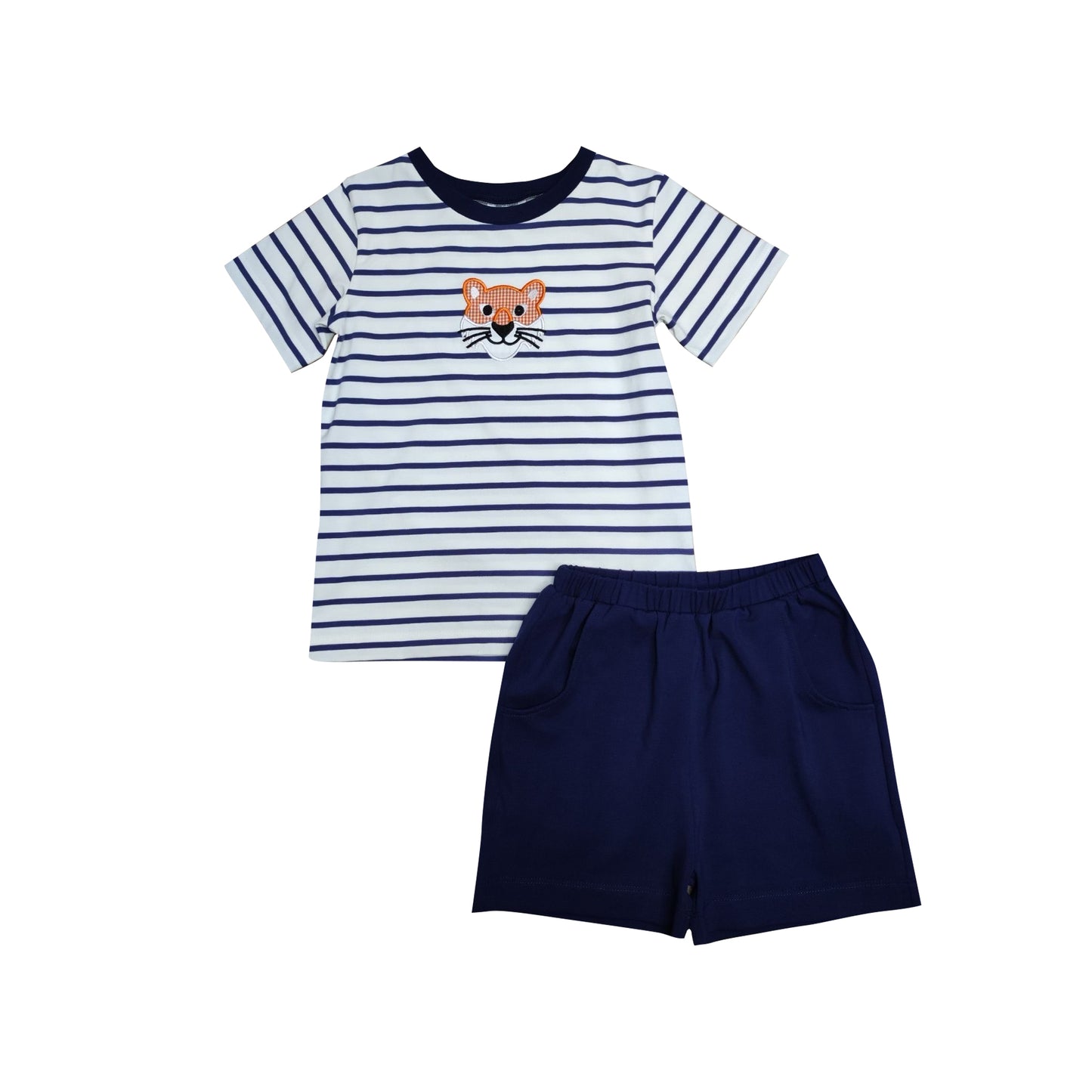 ISHTEX Boy's Auburn Tiger Short Set