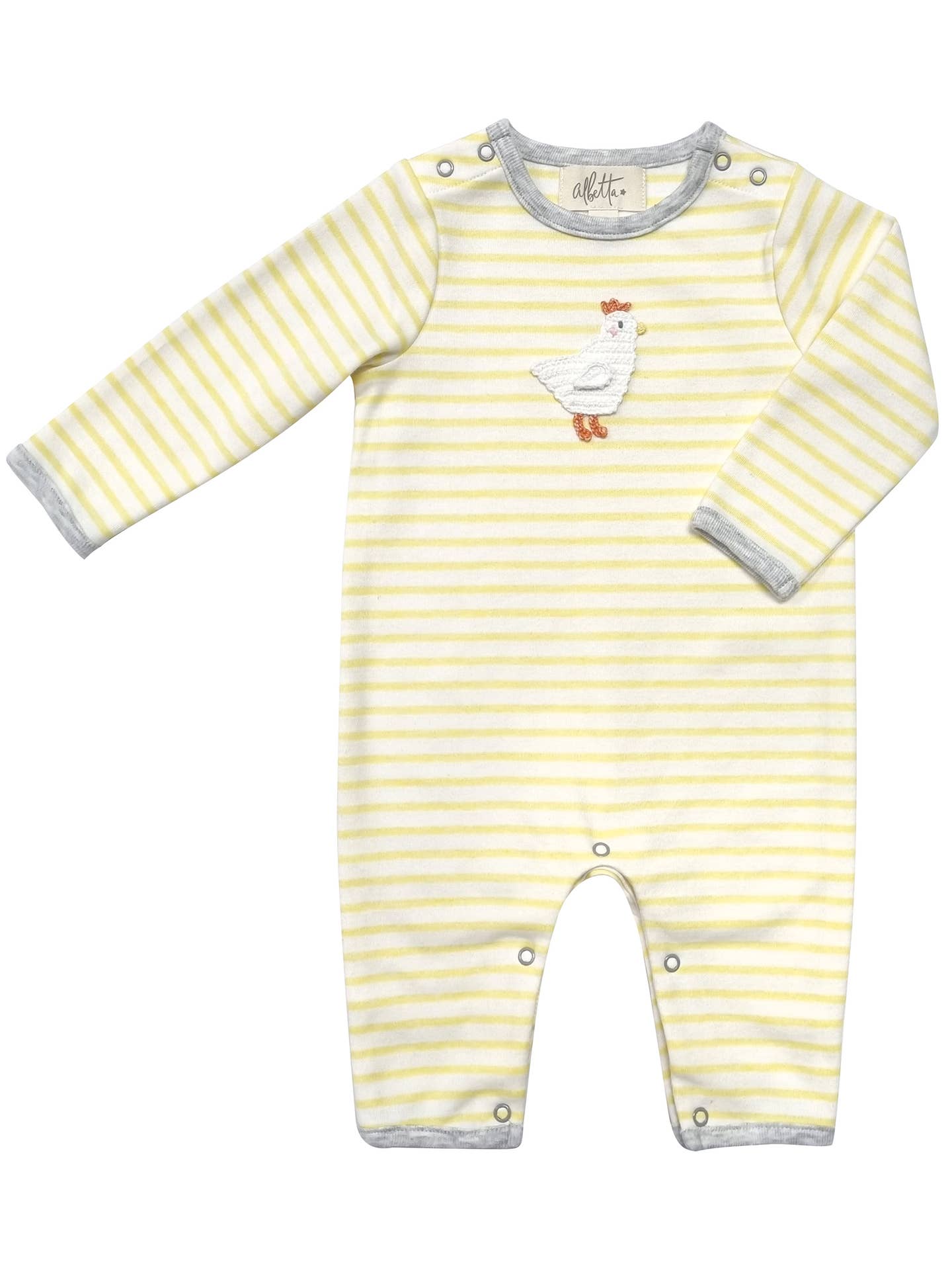 Albetta Crochet Harper Hen Babygro