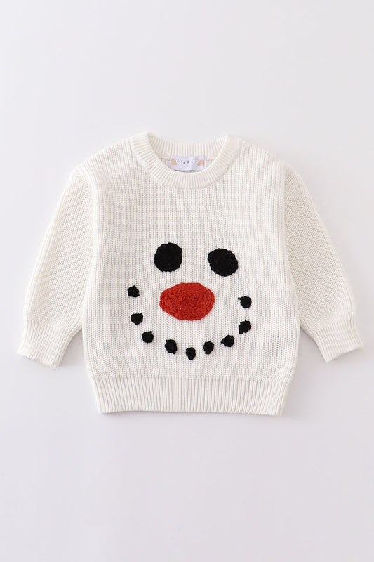 Handmade Snowman Sweater