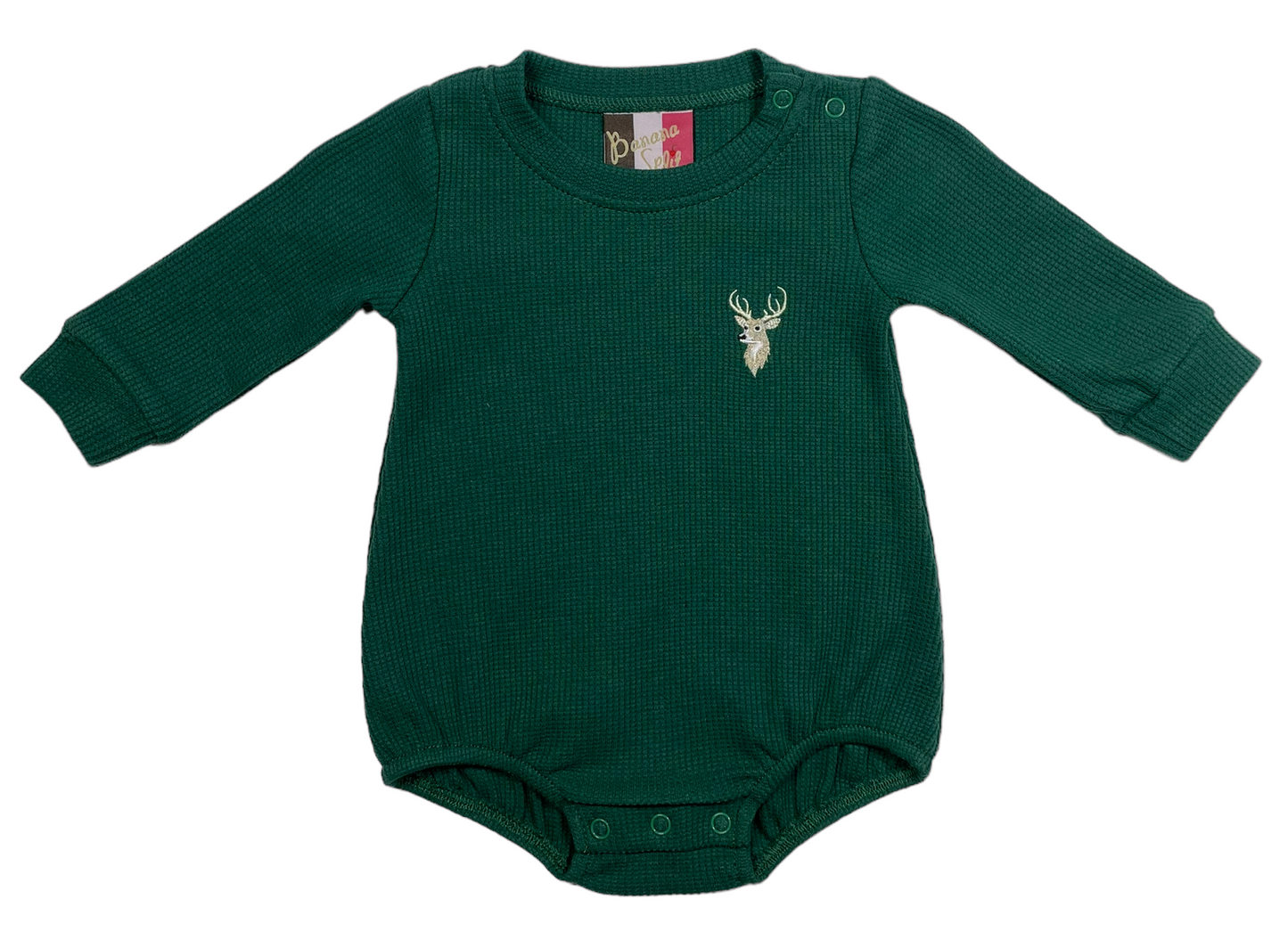 Banana Split Deer L/S Boys Bubble