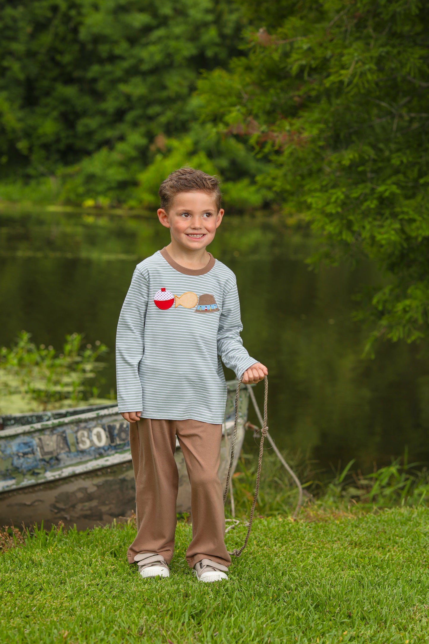 JB Boys Fishing Trio Pants Set
