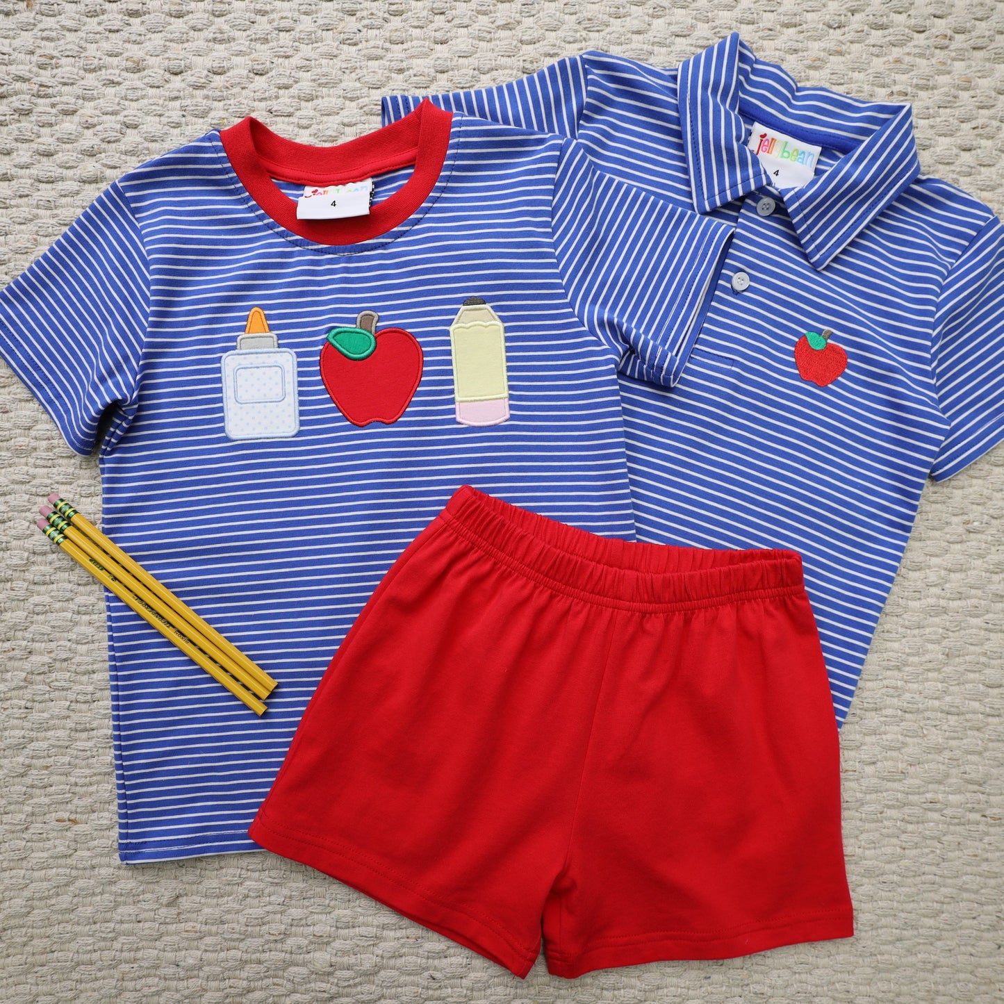 JB Back to School Boys Short Set