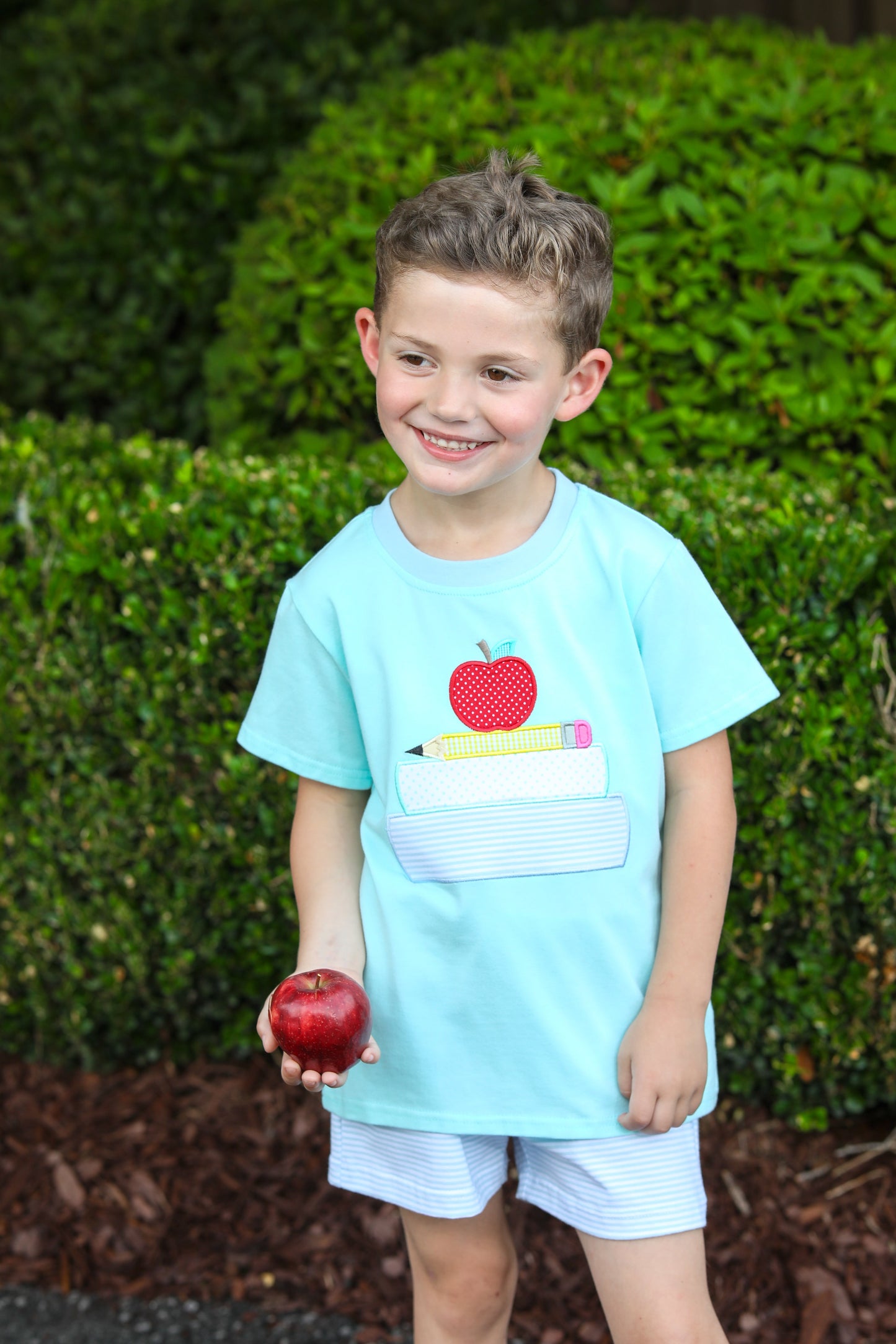 JB School Book Stack Boys Short Set