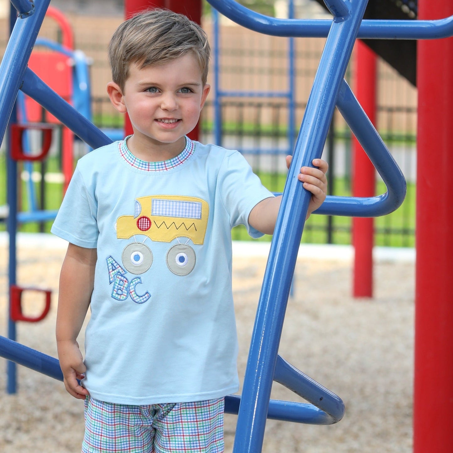 JB ABC Monster Bus Short Set