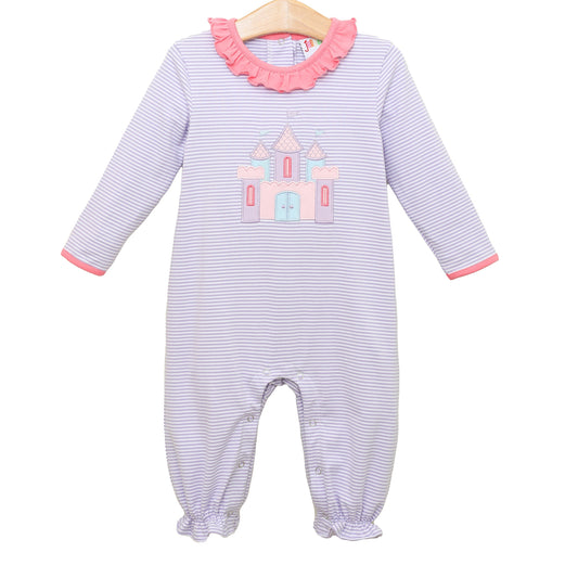 JB Girl's Castle Romper