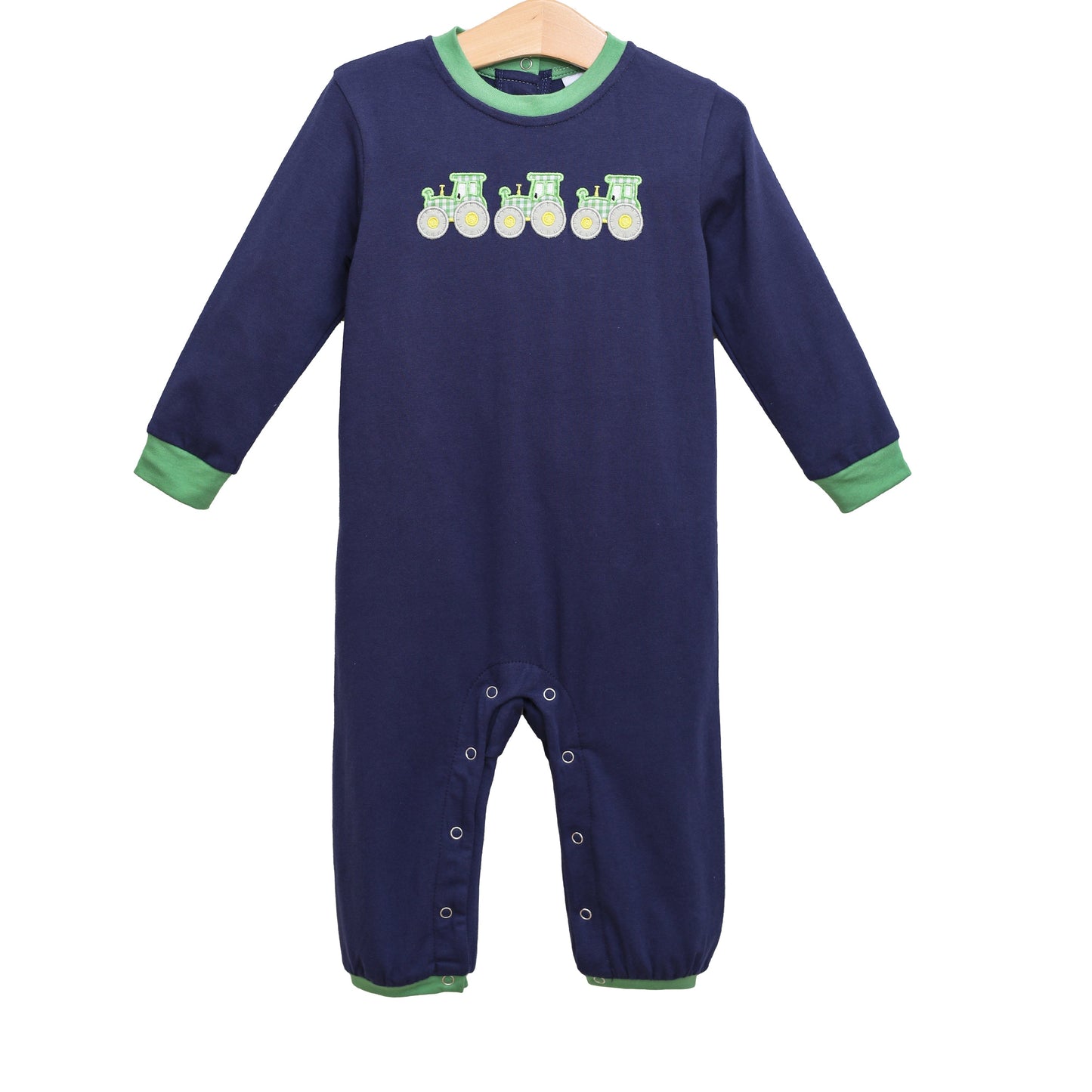 JB Boys Tractor Romper
