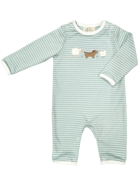 Albetta Applique Farmyard Romper