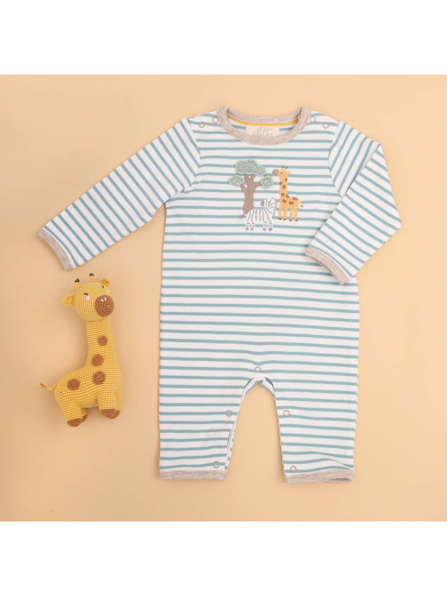 Albetta Safari Scene Romper